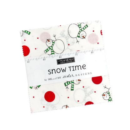 Snow Time Charm Pack by Me and My Sister Designs for Moda