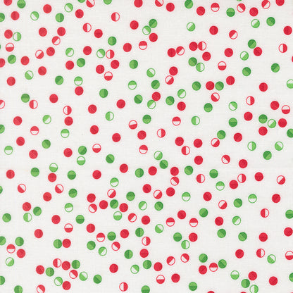 Snow Time - Jolly Dots Winter White - 22506 11 by Me and My Sister Designs for Moda