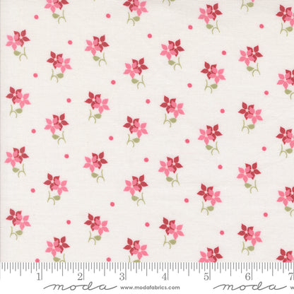 A Very Sweet Christmas Snow 3063 11 by Bunny Hill Designs for Moda