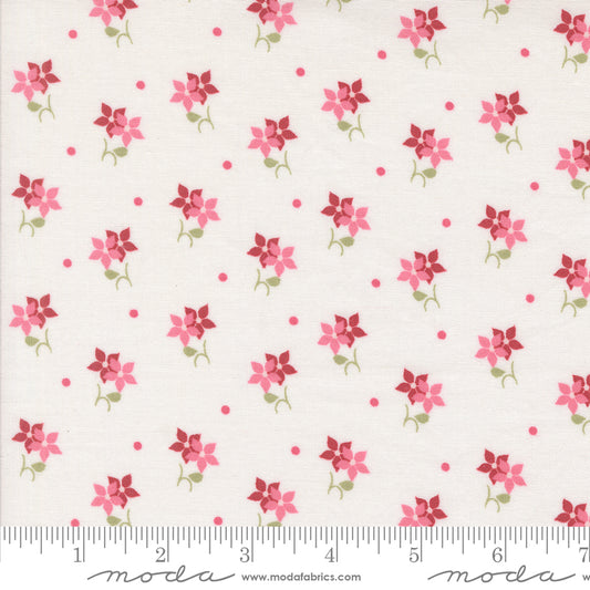 A Very Sweet Christmas Snow 3063 11 by Bunny Hill Designs for Moda