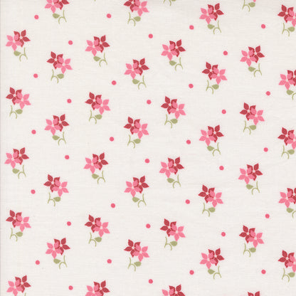 A Very Sweet Christmas Snow 3063 11 by Bunny Hill Designs for Moda