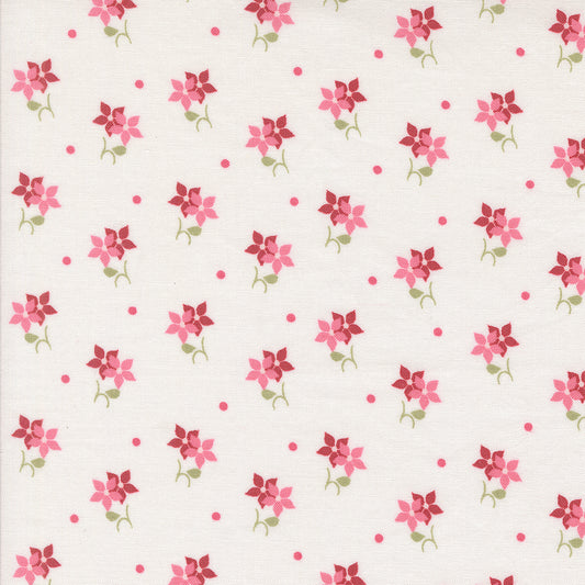 A Very Sweet Christmas Snow 3063 11 by Bunny Hill Designs for Moda