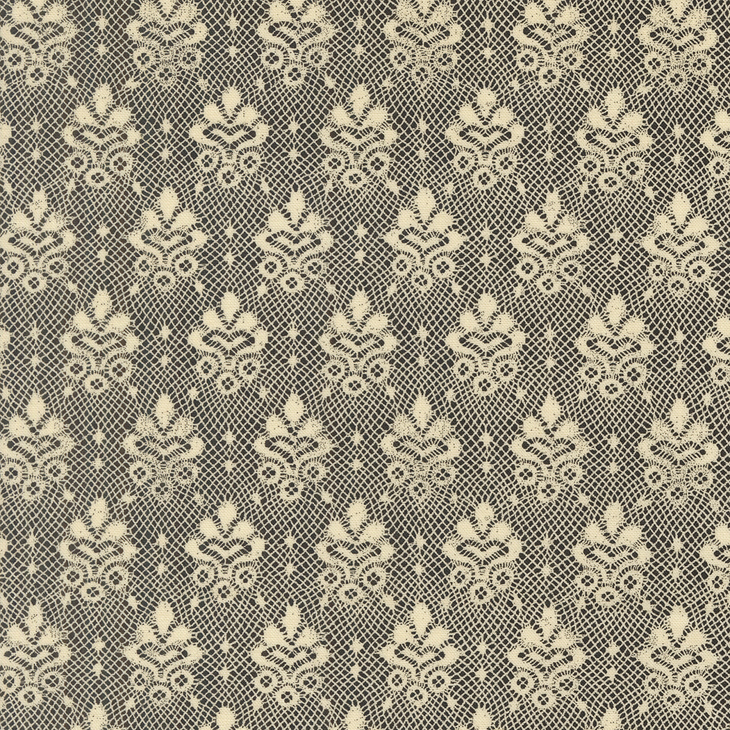 Posh Lace Muse Blenders Onyx Noir - 30774 14 by Basic Grey for Moda