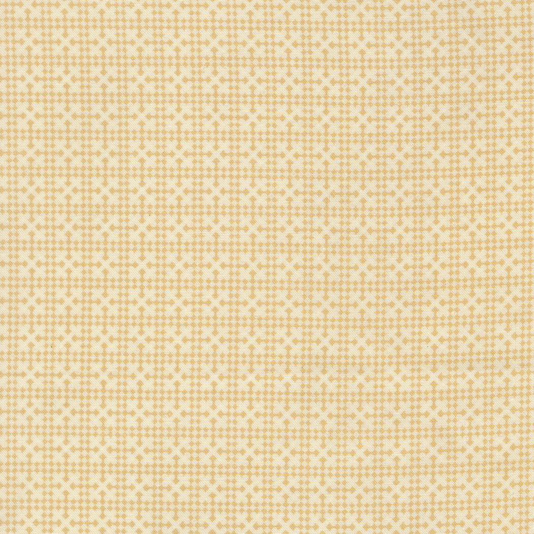 Posh Netting Blenders Check Ivory Whisper - 30776 11 by Basic Grey for Moda