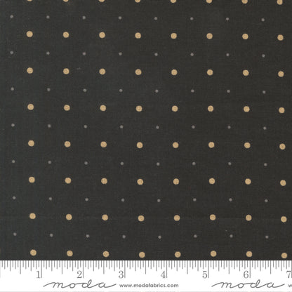 Posh Doily Dots Onyx Noir - 30777 18 by Basic Grey for Moda