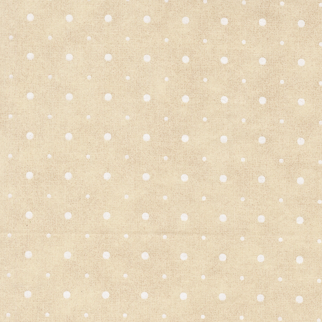 Posh Doily Dots Ivory Whisper White  - 30777 11 by Basic Grey for Moda