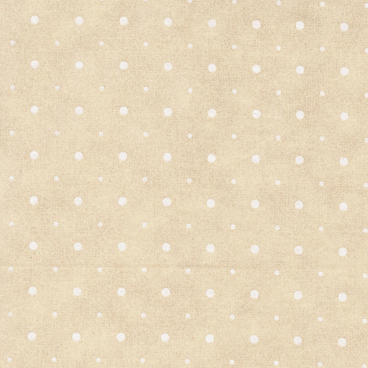 Posh Doily Dots Ivory Whisper White  - 30777 11 by Basic Grey for Moda