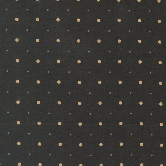Posh Doily Dots Onyx Noir - 30777 18 by Basic Grey for Moda