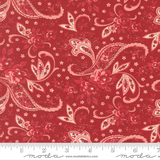 Petals and Polka Dots Pretty Paisley Rose - 3081 20 - by Bunny Hill Designs for Moda