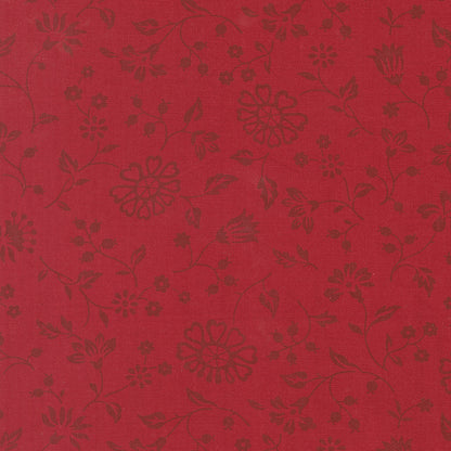 Petals and Polka Dots Fleurs Florals Rose - 3082 20 - by Bunny Hill Designs for Moda