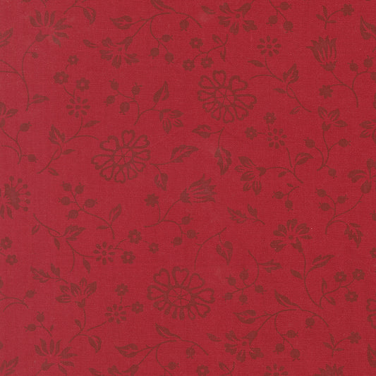 Petals and Polka Dots Fleurs Florals Rose - 3082 20 - by Bunny Hill Designs for Moda