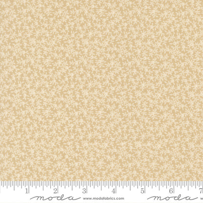 Petals and Polka Dots Garden Vine Florals Linen - 3084 13 - by Bunny Hill Designs for Moda