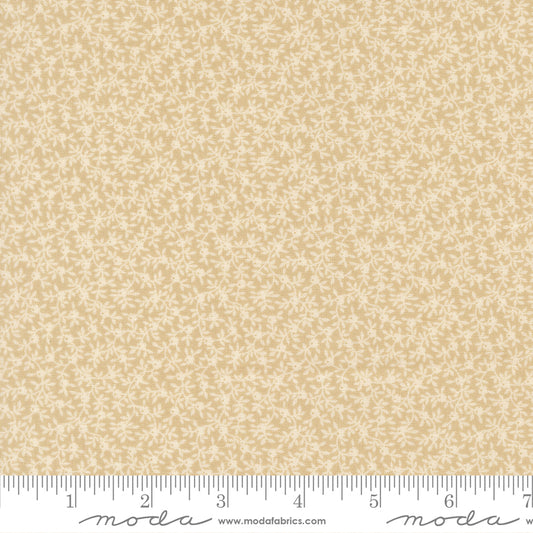 Petals and Polka Dots Garden Vine Florals Linen - 3084 13 - by Bunny Hill Designs for Moda