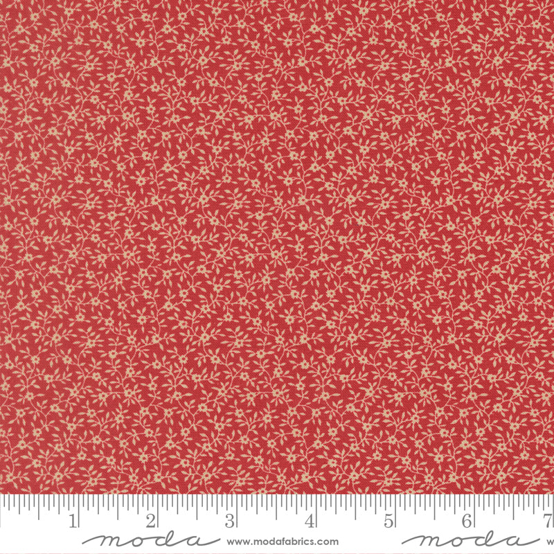 Petals and Polka Dots Garden Vine Florals Rose - 3084 19 - by Bunny Hill Designs for Moda