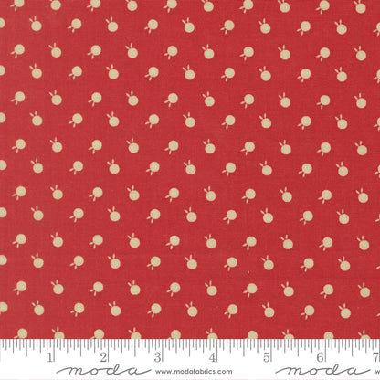 Petals and Polka Dots Berry Dots Rose - 3086 19 - by Bunny Hill Designs for Moda