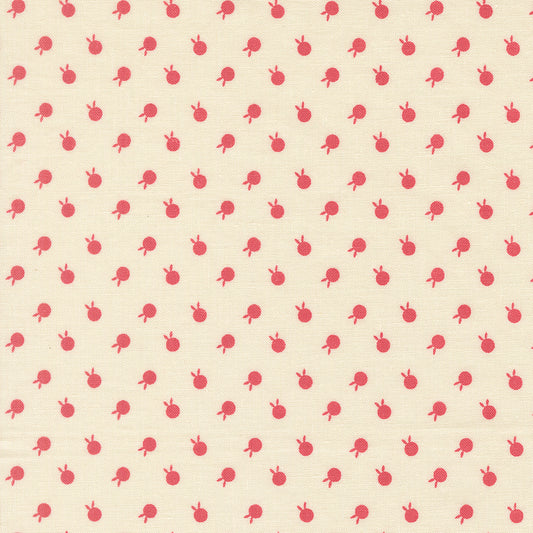 Petals and Polka Dots Berry Dots Dark Pink Lace - 3086 11 - by Bunny Hill Designs for Moda