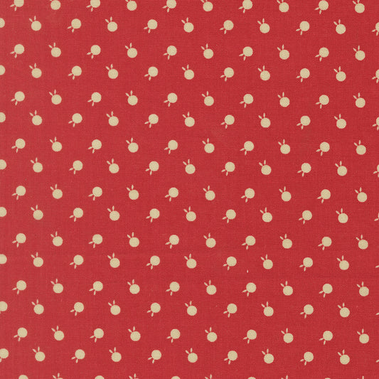 Petals and Polka Dots Berry Dots Rose - 3086 19 - by Bunny Hill Designs for Moda