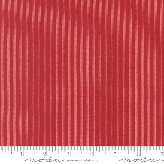 Petals and Polka Dots Rose Stripes - 3087 19 - by Bunny Hill Designs for Moda