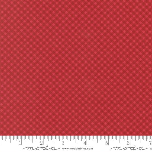 Petals and Polka Dots Gingham Checks and Plaids Rose - 3088 18 - by Bunny Hill Designs for Moda