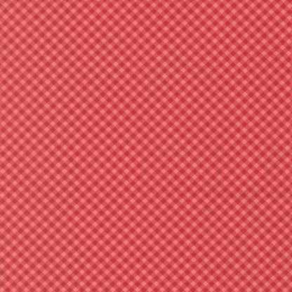Petals and Polka Dots Gingham Checks and Plaids Berry - 3088 16 - by Bunny Hill Designs for Moda