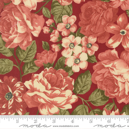 Ambiance Rose Bouquets Large Floral - 44410 13 by 3 Sisters for Moda