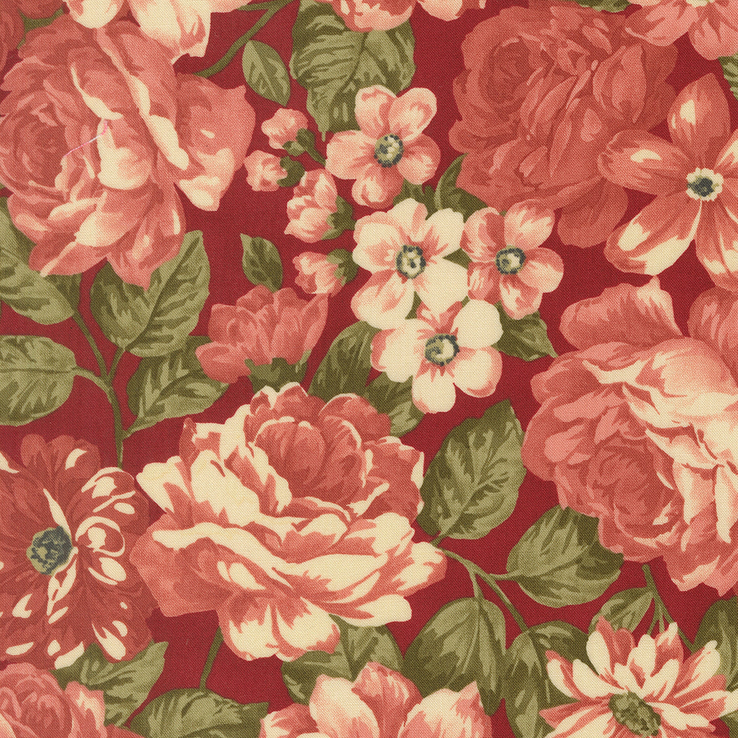 Ambiance Rose Bouquets Large Floral - 44410 13 by 3 Sisters for Moda
