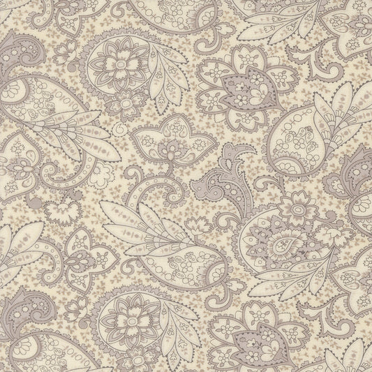 Ambiance Porcelain Silver Paisley - 44411 22 by 3 Sisters for Moda