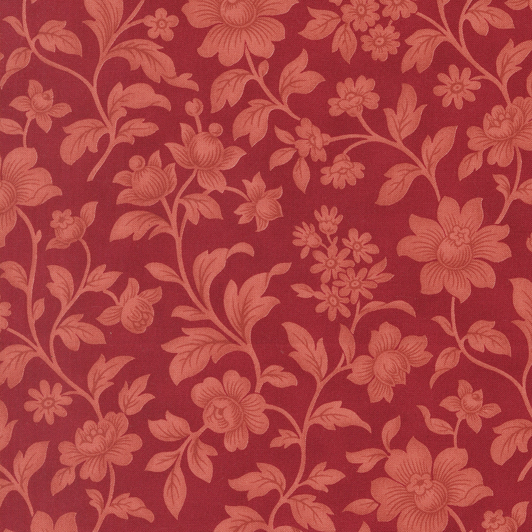 Ambiance Rose Elegance Florals Damask  - 44412 13 by 3 Sisters for Moda