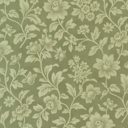 Ambiance Eucalyptus Elegance Florals Damask  - 44412 15 by 3 Sisters for Moda