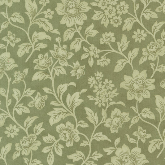 Ambiance Eucalyptus Elegance Florals Damask  - 44412 15 by 3 Sisters for Moda