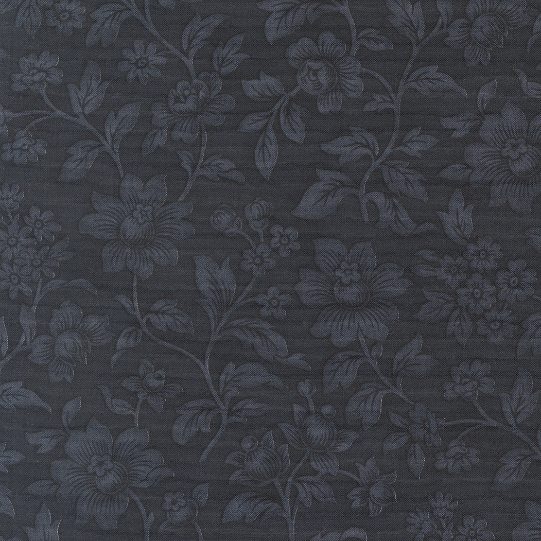 Ambiance Midnight Elegance Florals Damask  - 44412 16 by 3 Sisters for Moda
