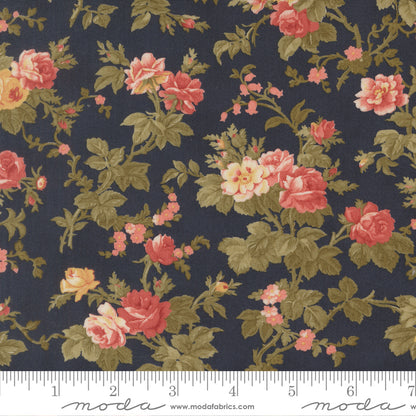 Ambiance Midnight Rose Garden Florals  - 44413 16 by 3 Sisters for Moda