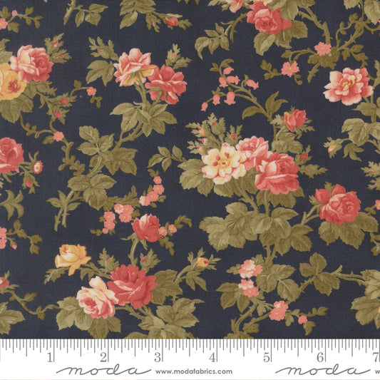 Ambiance Midnight Rose Garden Florals  - 44413 16 by 3 Sisters for Moda