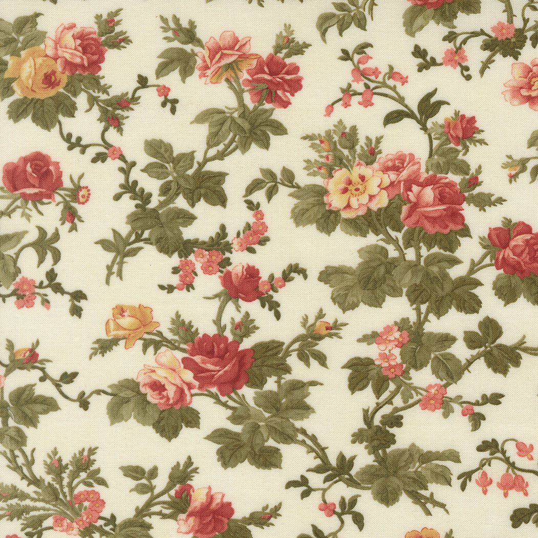 Ambiance Porcelain Rose Garden Florals  - 44413 11 by 3 Sisters for Moda