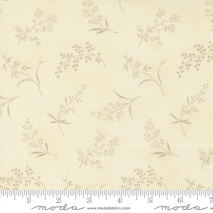 Ambiance Porcelain Silver Silhouettes Florals - 44414 11 by 3 Sisters for Moda