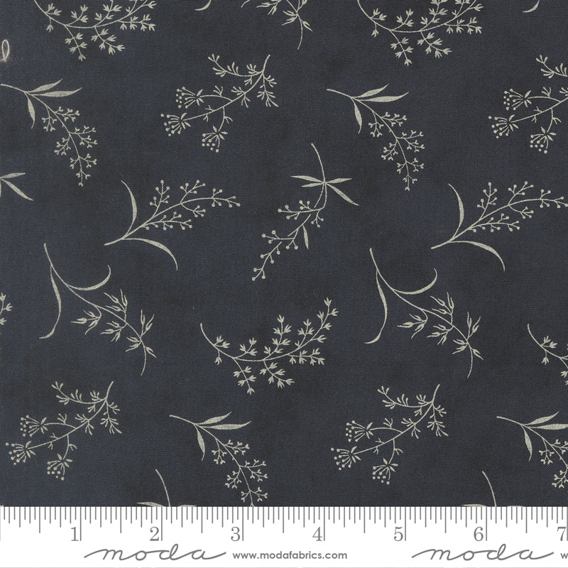 Ambiance Midnight Silhouettes Florals - 44414 16 by 3 Sisters for Moda