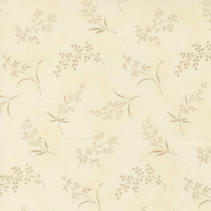 Ambiance Porcelain Silver Silhouettes Florals - 44414 11 by 3 Sisters for Moda