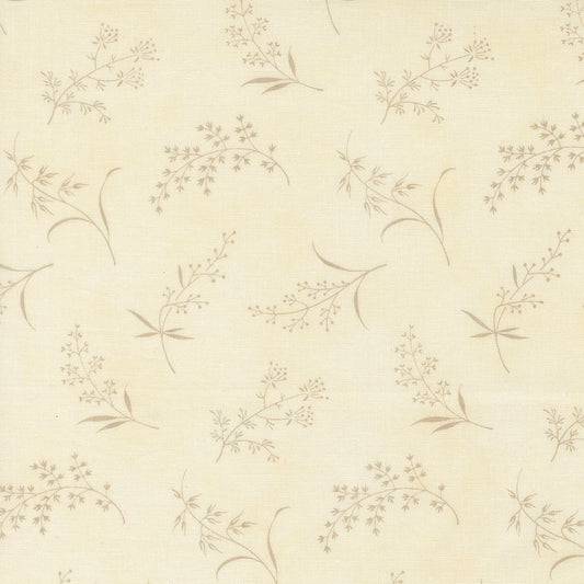 Ambiance Porcelain Silver Silhouettes Florals - 44414 11 by 3 Sisters for Moda