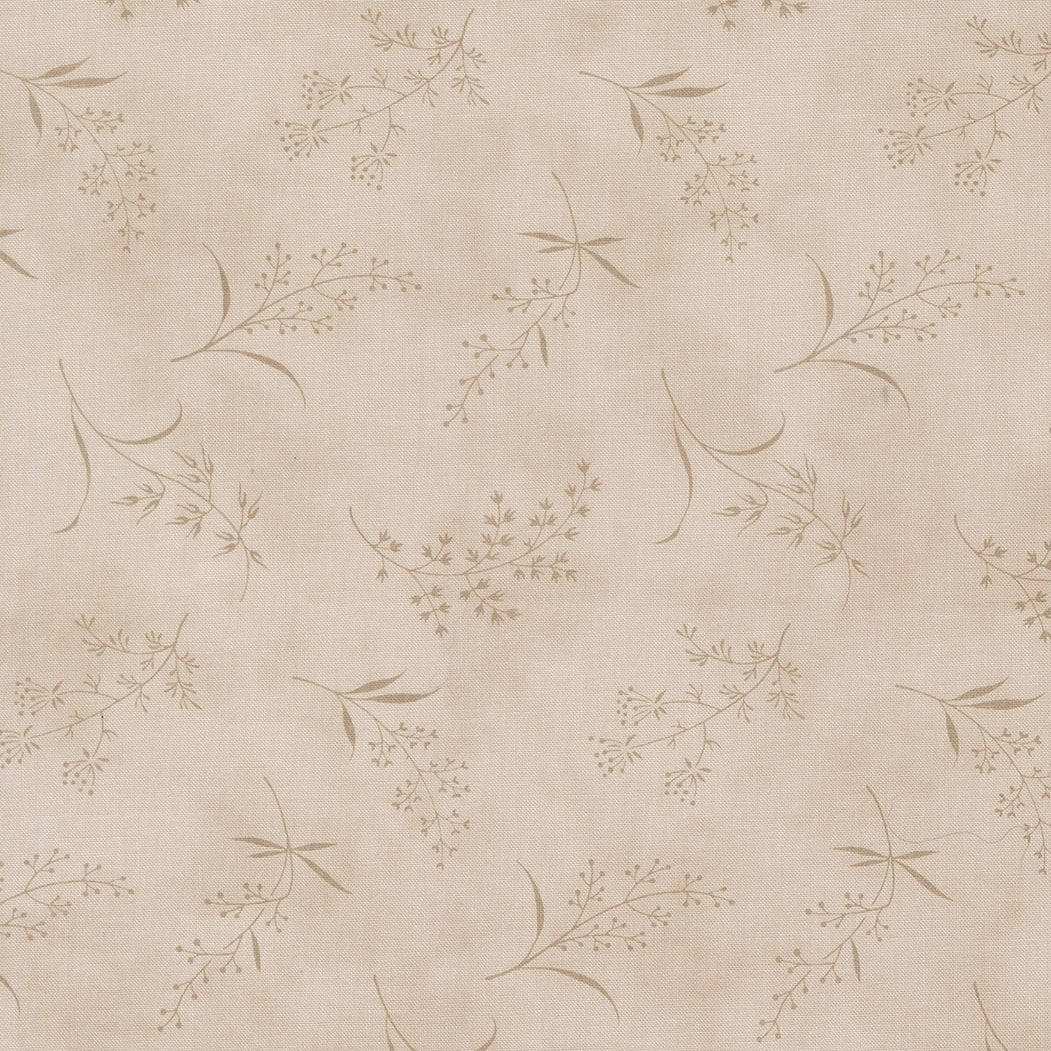 Ambiance Silver Silhouettes Florals - 44414 12 by 3 Sisters for Moda