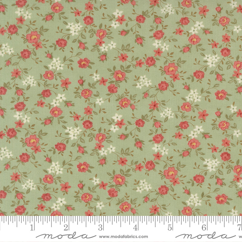 Ambiance Mist Sweet Roses Small Floral - 44415 14 by 3 Sisters for Moda