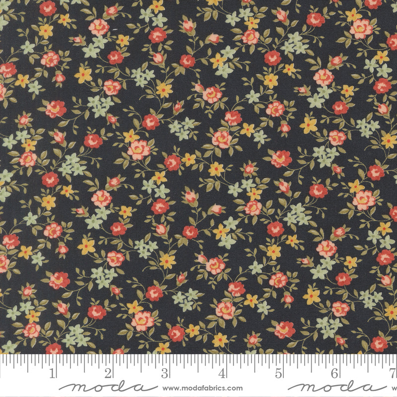 Ambiance Midnight Sweet Roses Small Floral - 44415 16 by 3 Sisters for Moda
