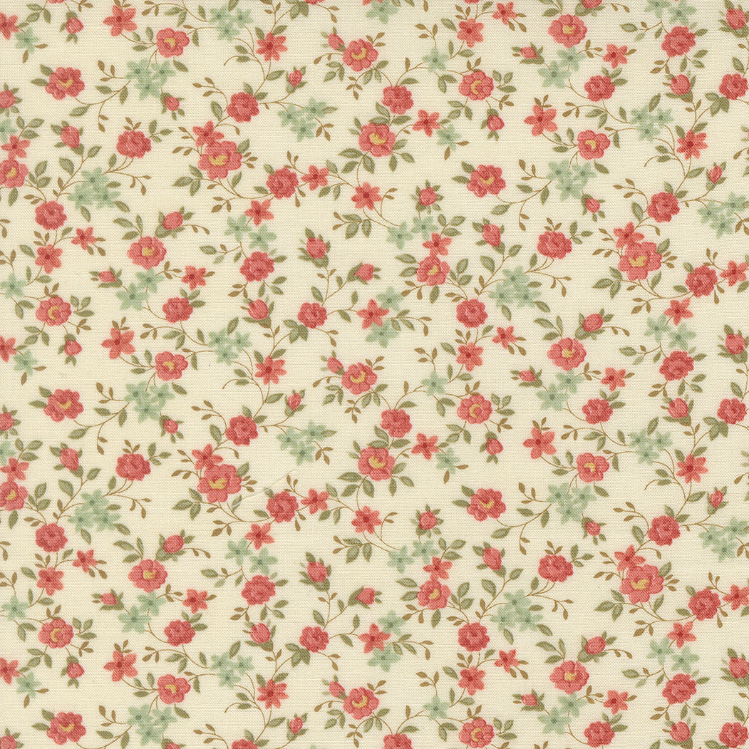 Ambiance Porcelain Sweet Roses Small Floral - 44415 11 by 3 Sisters for Moda