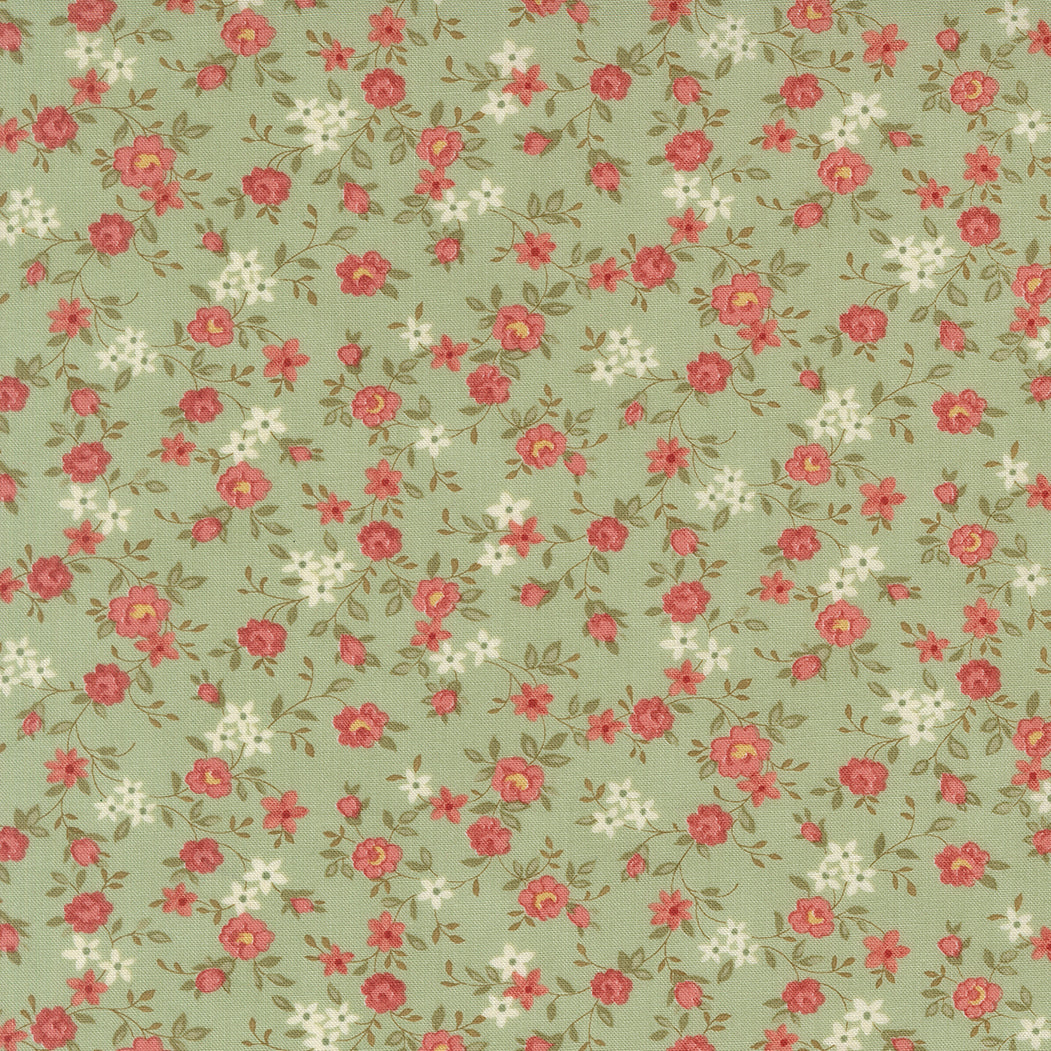 Ambiance Mist Sweet Roses Small Floral - 44415 14 by 3 Sisters for Moda