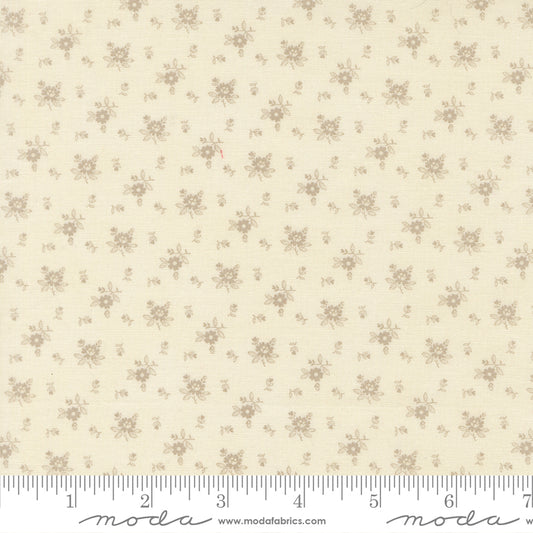 Ambiance Porcelain Silver Little Flower Small Floral - 44416 22 by 3 Sisters for Moda