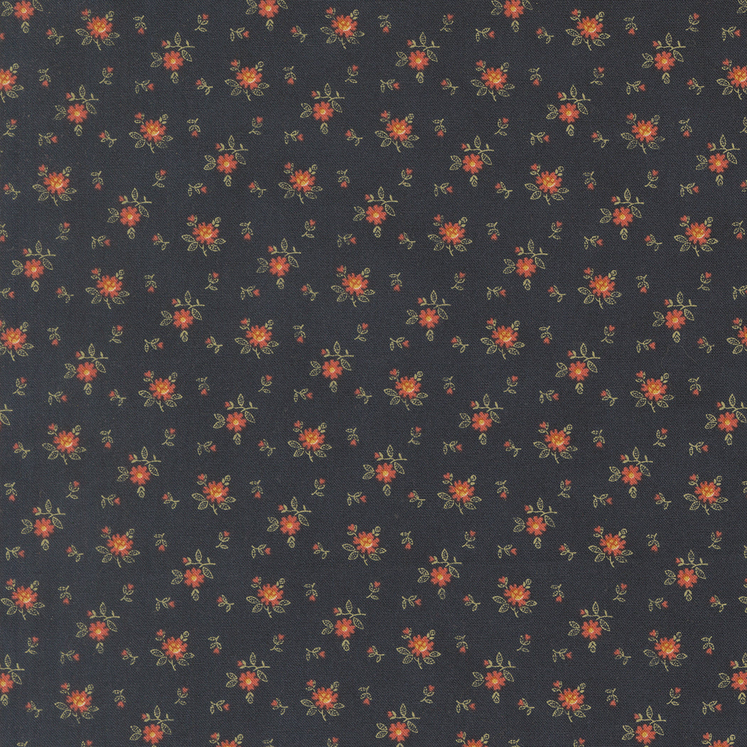 Ambiance Midnight Little Flower Small Floral - 44416 16 by 3 Sisters for Moda