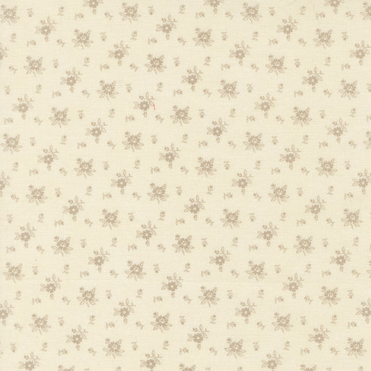 Ambiance Porcelain Silver Little Flower Small Floral - 44416 22 by 3 Sisters for Moda