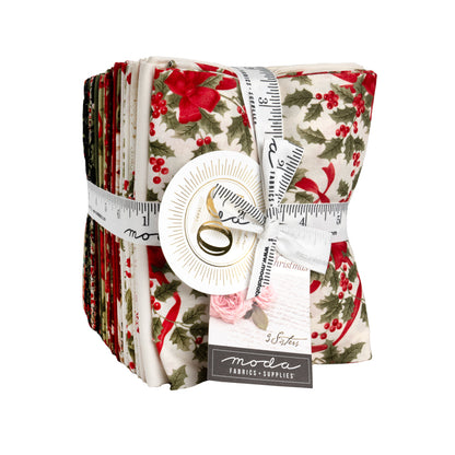 Candlelight Christmas Fat Quarter Bundle by 3 Sisters for Moda
