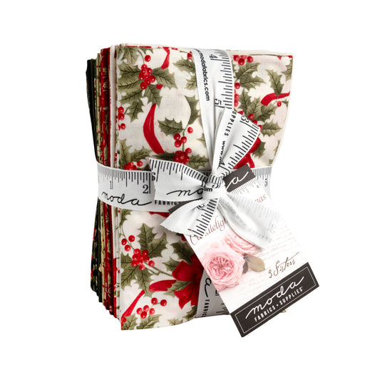 Candlelight Christmas Fat Eighth Bundle 3 Sisters for Moda