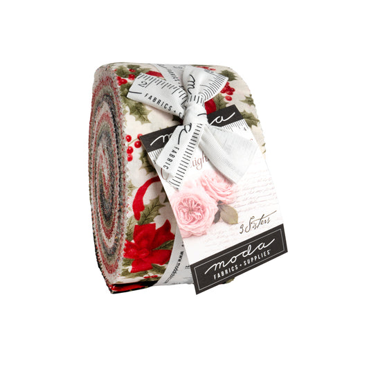 Candlelight Christmas Jelly Roll by 3 Sisters for Moda