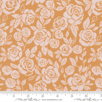 Wild Honey Rose Tapestry - Honey 5251 16 by Lella Boutique for Moda